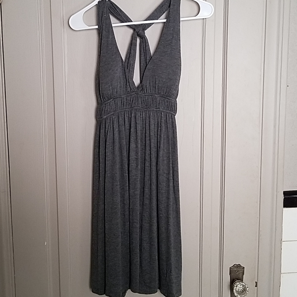 Crisscross Back Dress